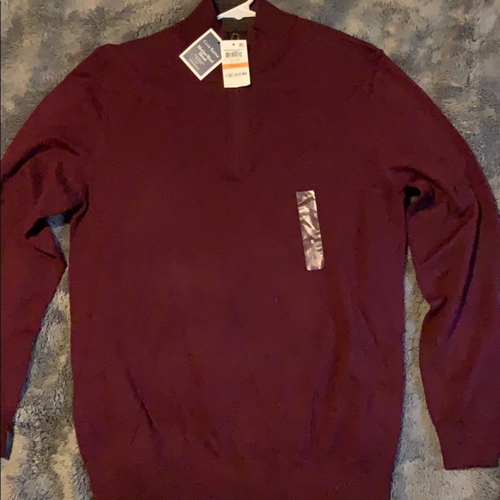 NWT! Men’s Club Room Merino Wool Blend sweater